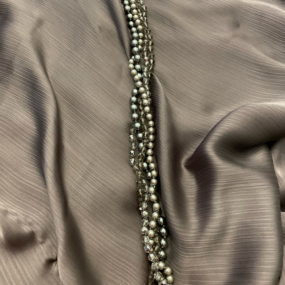 CAROLEE Vintage 4 stranded Gray Color Necklace - Picture 13 of 14